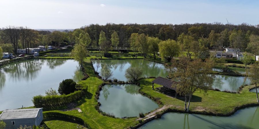 Location d'Étangs à truites dans un cadre naturel aux Étangs du Plateau des Landes.
