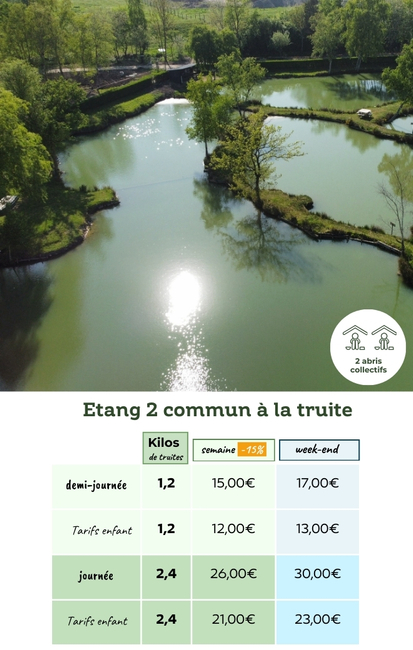 tarifs peche helfaut