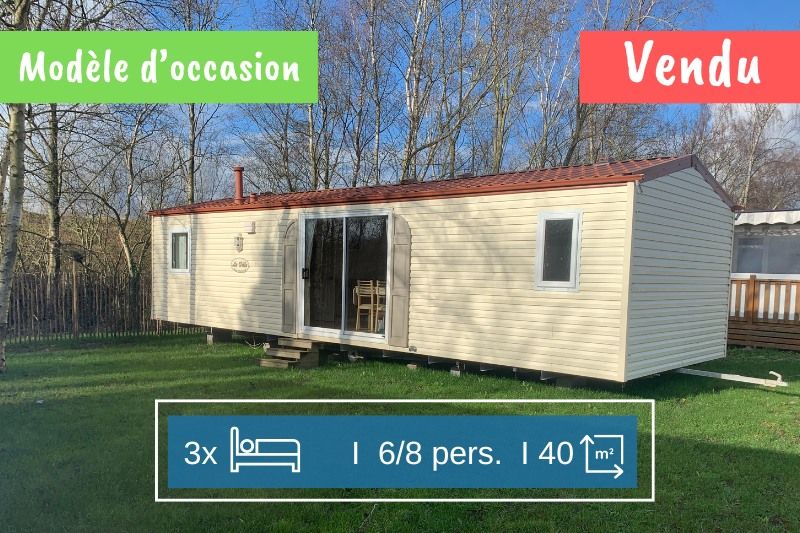 mobilhome a vendre sur parcelle camping